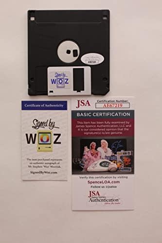 סטיב ווזניאק ווז חתם חתימה 3.5 דיסקט צפיפות גבוהה דיסק-אפל מחשב מייסד, נדיר
