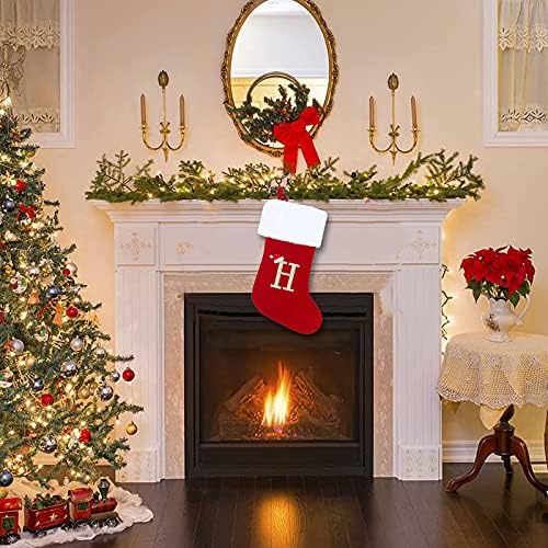 גרביים שקית קישוט עץ שמלת ממתקים סצנת אלפבית תליון תיק חג המולד כדורי חג מולד למסיבות