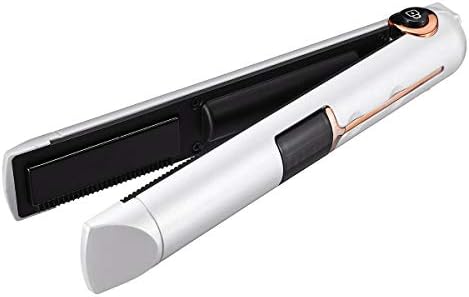 AOOF 3-in-1 מחליק שיער אלחוטי מסלסל חימום מהיר USB נטענת עם תצוגת LED תצוגה פונקציית בנק פונקציה שיער