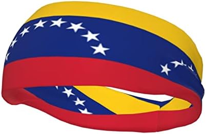 יוניסקס אימון צמידי יד דגל של ונצואלה גאה רב תכליתי ספורט סרטי זיעת גברים של ביצועים בגימור