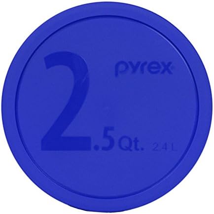 פיירקס 325-מחשב 2.5 קרט כחול מכסה קערת ערבוב-תוצרת ארצות הברית