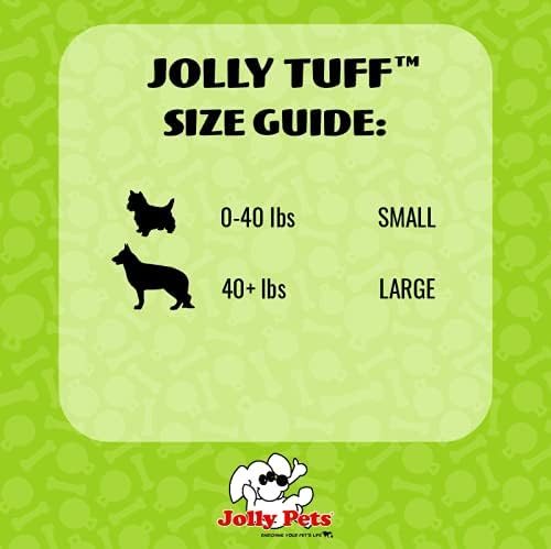 חיות מחמד של ג'ולי טוף טוף טוף טאוף מקפץ מקפץ מפנק צעצוע כלב, 5 אינץ ', אדום