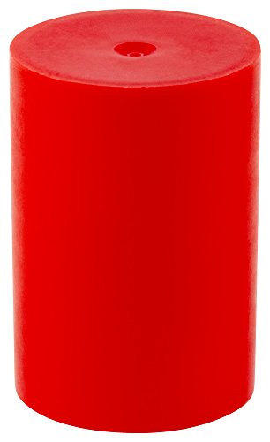 Caplugs Q220HQ2 מכסה שרוול פלסטיק לקצוות צינור. SC-220-H, PE-LD, ID CAP .625 אורך .94, אדום