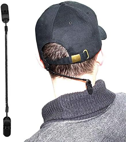 קטעי כובע Magt, 3 יחידות שומרי כובע בטיחות אטומי רוח עמיד לרוח שרוך חוט שרוך לגולף שייט שייט שחור