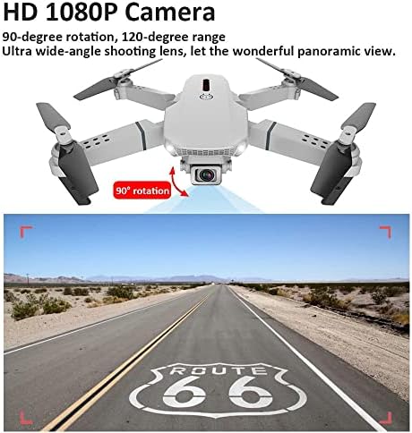 מזלט fdwyty עם מצלמה, מיני FPV RC Quadcopter עם 1080p HD תמונה / וידאו חי מתנות צעצועי מטוסים של שלט רחוק לילדים