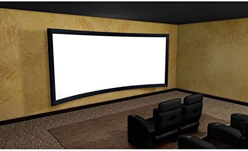 WSSBK 4K 16: 9 ארוג לבן ארוג שקוף התאמה אישית HD 3D מעוגל מסך מסגרת קבועה למסך הקרנת קולנוע ביתי