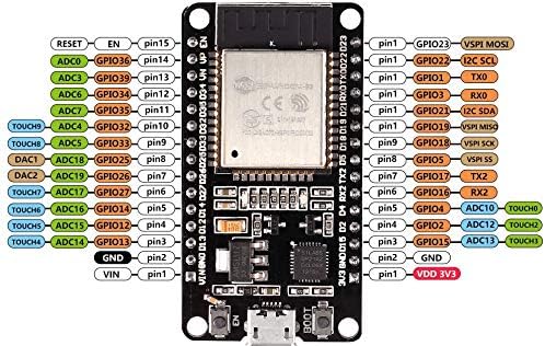 4 PCS ESP32 לוח פיתוח ESP-32S Board Board
