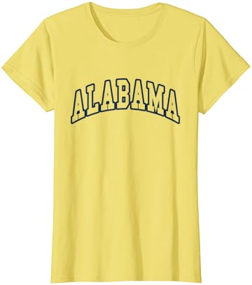 אלבמה - AL - עיצוב זורקת - חולצת טריקו קלאסית