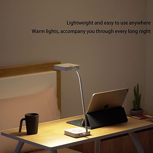מנורת שולחן LED של YCLZNB, מנורת שולחן לימוד, אור טבעי, עמעום נטול צעד, מתג מגע, אור הגנת עיניים אור ללימוד,