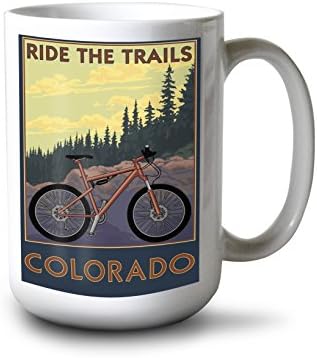 פנס עיתונות קולורדו, רכב על השבילים, אופני הרים