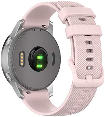 תואם ל- Galaxy Watch 3 45 ממ/Gear S3 להקות מתכווננות 22 ממ שחרור מהיר סיליקון להחלפה נשימה להחלפה