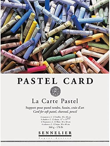 Sennelier La Carte Pastel Pad, 9 x 12, Multi