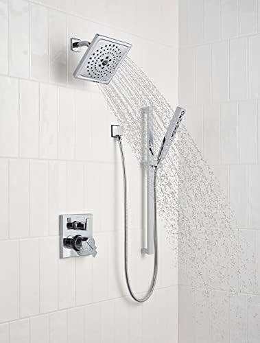 דלתא ברז ח2אוקינטית שקופיות בר כף יד מקלחת עם צינור, שחור כף יד מקלחת ראש, שקופיות בר יד מקלחת, כף יד מקלחת,