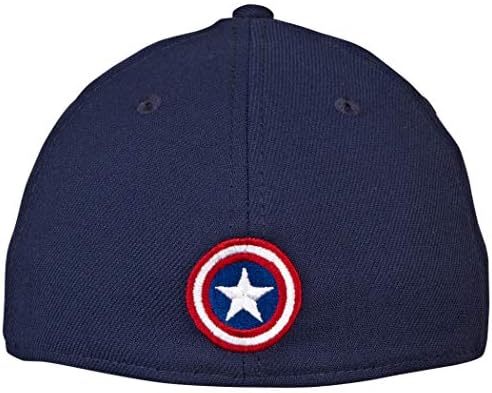 עידן חדש קפטן אמריקה מגן סמל בלוק צבע 39 כובע מצויד
