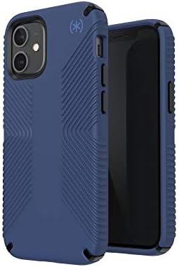 מוצרי Speck Presidio2 Grip iPhone 12 MINI MINI, כחול חוף/שחור/כחול סערה