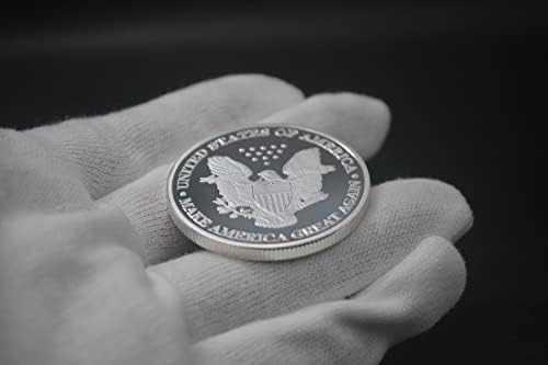 חזרתו של המלך הגדול של מגה דונלד טראמפ מטבע מטבע Ultra Maga 2024 Save America מתנה מטבע