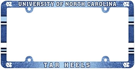 לוחית הרישוי של NCAA עם מסגרת צבע מלאה