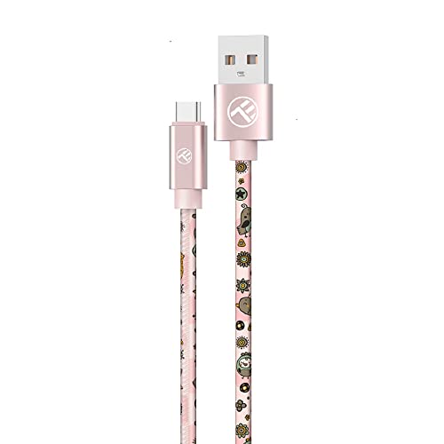 Tellur Graffiti USB ל- Type-C כבל, 3A, 1M
