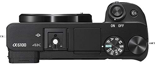 סוני אלפא 6100 מצלמה דיגיטלית ללא מראה 24.2 מגה פיקסל עם עדשות 16-50 מ מ + 64 ג 'יגה-בתים &מגבר; 32 ג' יגה-בתים