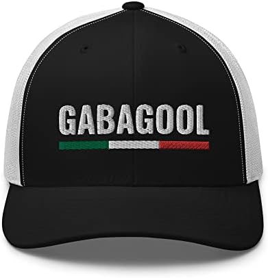 כובע Gabagool, כובע אחורי רשת רקום, כובע מתנה של סופרנוס, כובע איטלקי, כובע משפחתי של איטליה