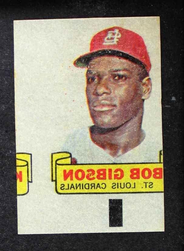 1966 Topps Bob Gibson St. Louis Cardinals VG Cardinals