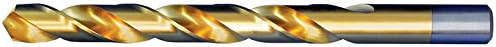 Alfa Tools J150116TN פלדה מהירה גבוהה עם 180 מעלות טיטניום ניטריד גימור זהב מצופה חתיכות מקדח ג'ובבר, 19/64