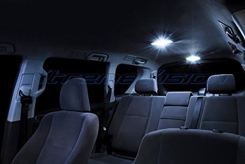 LED פנים Xtremevision עבור Lincoln MKZ 2006-2012 ערכת LED פנים לבנה מגניבה + כלי התקנה