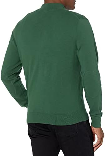 Cutter & Buck's Men's Cotton Classic's Classic's Lakemont Anti Sweater Half-Zip Sweater