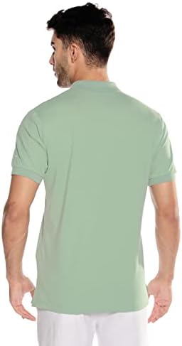 חולצות פולו של אטפורנה של אטפורנה שרוול קצר לחות בביצועים מתאימים יבש חולצות גולף חולצות טניס צווארון