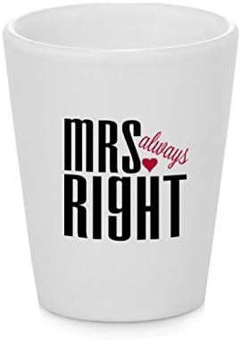 מתנה לחתונה לסבית ייחודית - זוג גברת ימין & מגבר; גב ' תמיד תקין ירה משקפיים!