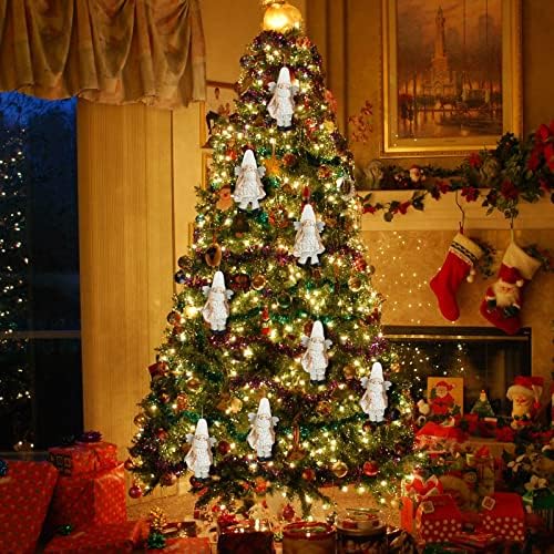 זר סחף לעץ למעטפת 2 יחידים תליון לחג המולד לחג המולד מתנה מתנה מתנה מתנה עץ חג המולד קישוט קסם חג המולד