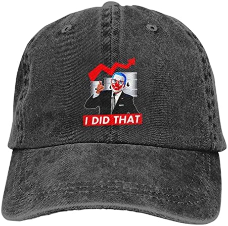 ג'ו ביידן עשיתי את הכובע של מכסה הבייסבול כובע הכובע של אישה מתכווננת לכביסה כובע כובע