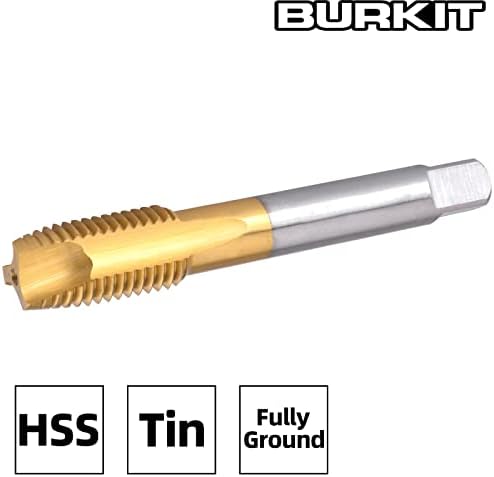 Burkit M30 Spiral Point Tap, ציפוי HSS Titanium