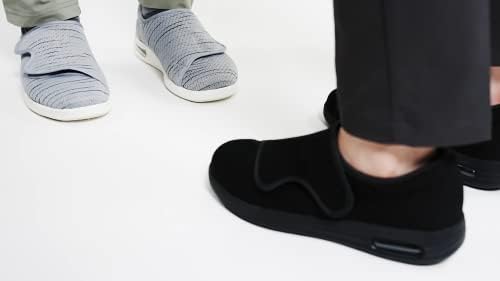 נעלי הליכה לנשים קוווקוטי עם תמיכה אורטופדית לדלקת פלנטרית / סוכרת / כפות רגליים נפוחות / נפיחויות