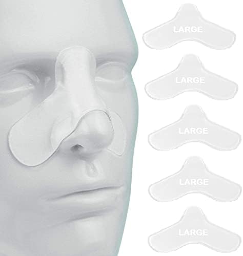 האף ג ' ל כרית מגן עבור מסכת-כרית האף נגד גירוי וכאב - שינה האף נוחות כרית )