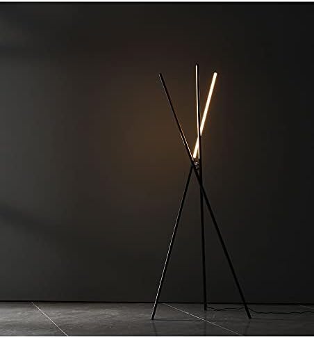 MGWYE עיצוב אמנות מודרני מנורת רצפת LED לסלון בית חדר שינה לופט לופט נורדי תפאורה נורדית רצפה