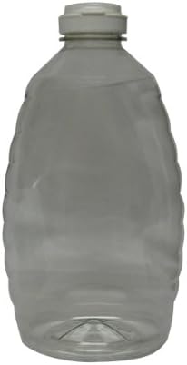 מאן לייק סי. אן. 240 24-חבילה פלסטיק לסחוט בקבוק עם לבן להעיף למעלה מכסה, 8-אונקיה