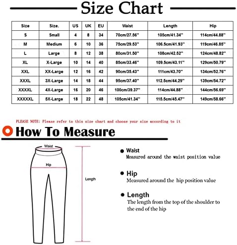 מכנסי טוניקה מזדמנים של KBNDIEU מכנסי טוניקה באורך מלא של מכנסי מותניים גבוה