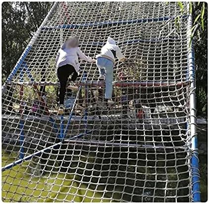 XHP מטפסים גדולים מטפסים רשת נדנדה למבוגרים לילדים, גן משחקים מסגרת נטו נטו נטו חובה כבד נטו חבל עץ חבל גדול