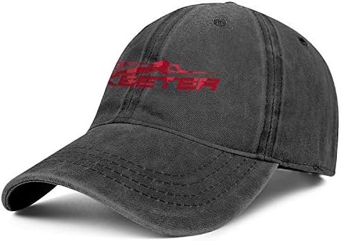Mens Vintage Vintage Trucker Hat Skeeter-Red-Logo-Dad כובעים כובעי בייסבול קיץ מתכוונן