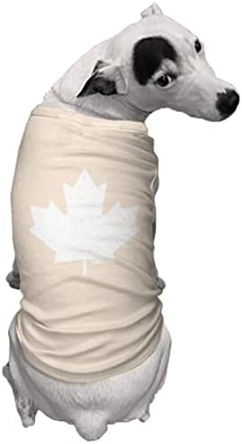 חולצת כלבים של עלה מייפל קנדי