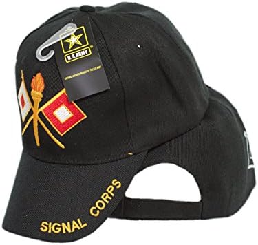 אות חיל כובע הרשמי ארהב צבא 3ד רקום מורשה כובע כובע618 4-04-דואר שחור