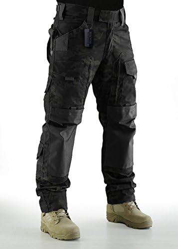 זאפט מכנסיים טקטיים מכנסיים קרביים ציד צבא הסוואה מרובה מכנסיים שחורים לגברים