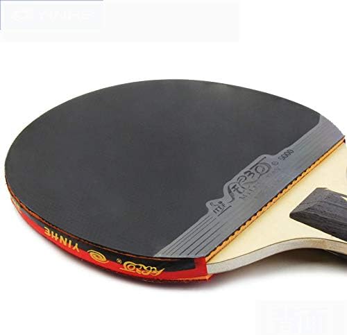סט מחבט פינג פינג נייד של SSHHI, משוט טניס שולחן, הבחירה הטובה ביותר לשחקנים מקצועיים, עמיד/כמוצג/ידית קצרה