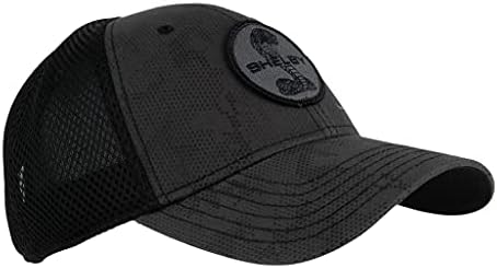 שלבי נחש טקטי רשת כובע אפור / שחור / רשמי מורשה שלבי מוצר / מתכוונן, אחד-גודל מתאים לכל / צ ' ינו אריג עם