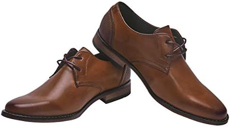 קולגו אוקספורד נעליים לגברים, תחרה עד קלאסי עור שמלת נעלי עסקים דרבי נעליים