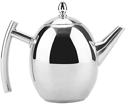 PDGJG קומקום- סיר תה נירוסטה עם חומר נשלף נשלף לשקיות עלים ותה, מדיח כלים בטוח ועמיד בחום