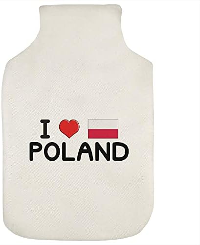 Azeeda 'אני אוהב פולין' כיסוי בקבוק מים חמים