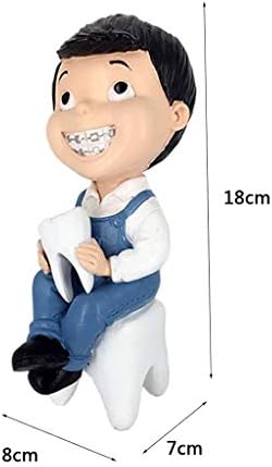 ליושי צעצוע שיניים מודל הוראה מודל קישוט יצירתי מרפאת שיניים מרפאת שיניים מתנה לשיננית, Littleboy