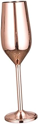 גבוהה ארוך שמפניה משקפיים סטמבל תמונה אבזרי קישוט נוצץ כלי שתייה רטרו סגנון ייחודי גביע כוס עבור שולחן